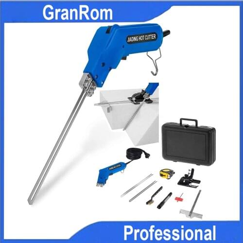 190W Hot Cutter Electric Heating Knife Foam Sponge Plastic Material Rope Cutting Tool Kits 110V/220V Handheld Power Tool Sets