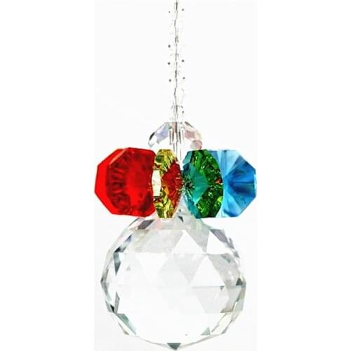 30x400mm(H) Multicolors Crystal Beads K9 Crystal faceted ball For Christmas Tree Decoration/ Hanging Home Decoration home Party