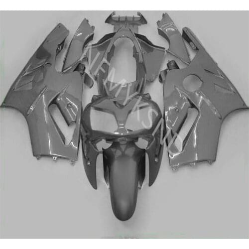 Hot sales Motorbike Fairings kits Fit For Kawasaki Ninja ZX 12R 02-04 12R 2002-2004 zx ZX 12R 02 04 full gray colou fairing kit