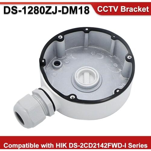 CCTV Bracket DS-1280ZJ-DM18 for DS-2CD2142FWD-I IP Camera Wall Mount Bracket for security cameras junction box