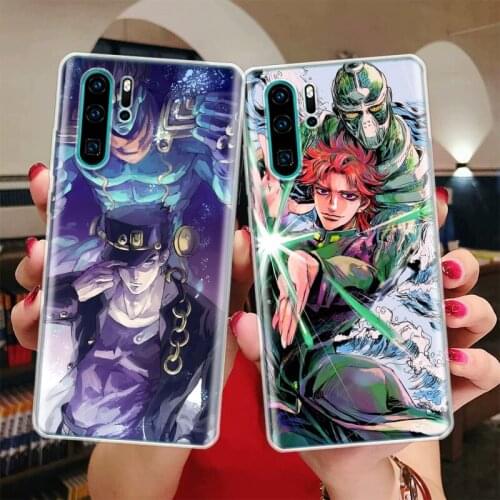 JoJo Bizarre Adventure Anime Silicon Phone Case For Huawei Honor 10 9 20 Lite Y5 Y6 Y7 Y9 9X 8X 8S 8A 7X 7A 7S Pro + 10i20i Coqu