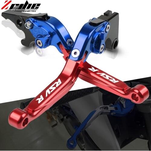 For Aprilia RSV R 1999 2000 2001 2002-2003 Motorbike Handbrake Motorcycle Accessories Folding Extendable Brake Clutch Levers