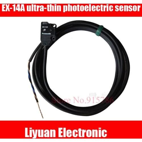 1pcs EX-14A ultra-thin photoelectric sensor / UEX14A amplifier built-in photoelectric switch