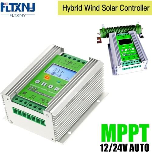 China Factory 300W 400W 600W 800W 1000W MPPT Hybrid Controller for Wind Turbine Solar Power with Dump Load