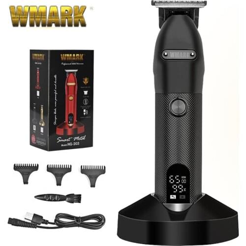 WMARK New Hair Clippers 6500 RPM NG-203 Golden Housing Hair Trimmer Professional Rechargeable Clipper With 1500 mAh Battery