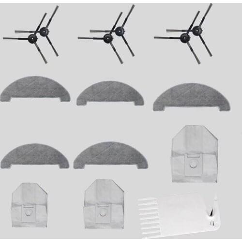 Disposable Wipes Dust Bags Recyclable Mops Cloths Parts Accessories for XIAOMI ROIDMI EVE Plus Vacuum cleaner accessories