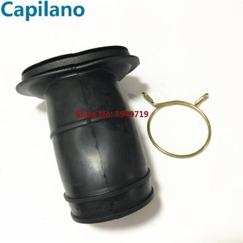 Motorcycle CG125 carburetor air filter intake pipe joint interface manifold for Honda 125cc CG 125 spare parts
