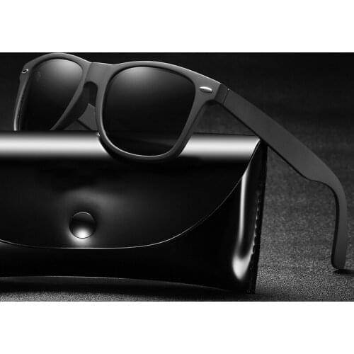 Sunglasses Men Polarized Sunglasses Men Driving Mirrors Coating Points Black Frame Eyewear Male Sun Glasses Lentes De Sol Hombre