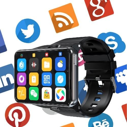 2020 Games Watch Smart Watch MTK6761 Quad Core 4GB Ram 64GB Rom Smartwatch Phone 2.88" Large Screen Men Watch 2300mAh Android 9