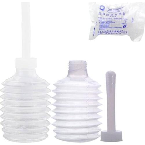 Disposable Vaginal Douche Anal Douche Cleaner Enema Anal Vagina Wish Cleaning Kit Enema Bottle Pump Enema Bag Adult Sex Products