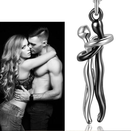 Romantic Love Gift for Girlfriend Boyfriend Lovers Necklace Anniversary Present Valentines Day Gift