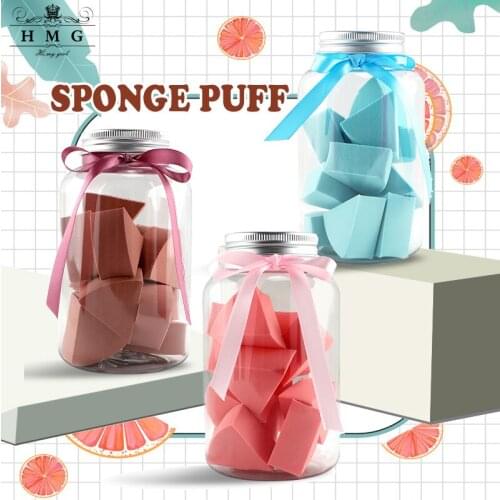 HMG Makeup Sponge Puff Professional Cosmetic Makeup Accessories for Foundation Concealer Cream Soft Beauty Egg 6 Count Wedges