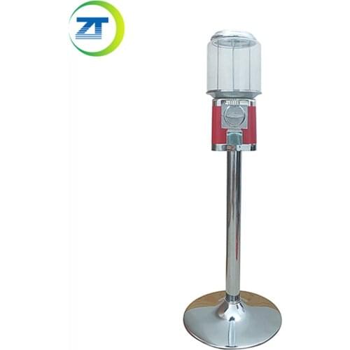 High Quality Zhutong candy gum ball vending machine stand toy capsule vending machine