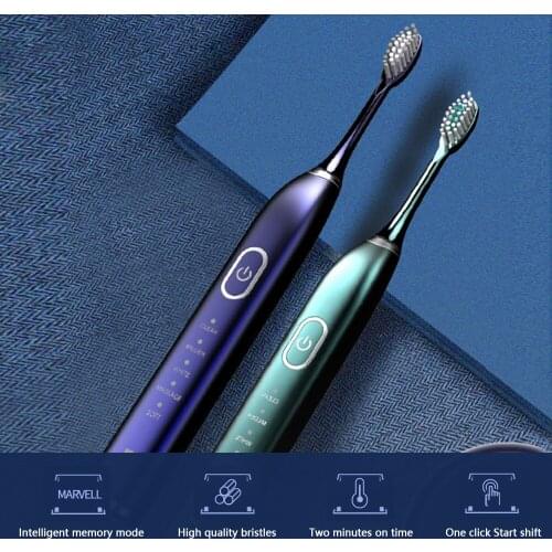 Lunabeefy Electric Sonic Toothbrush for Adults 5 Modes IPX7 Waterproof Toothbrushes Rechargeable Whitening Couple Tooth Brush