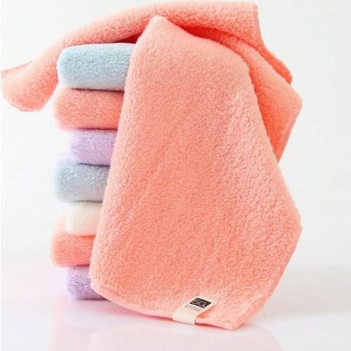 1Pc 34*78cm Cotton Absorbent Bath Towel Large Solid color Quick-Drying 4 Colors Soft Bath Towel Thick Spa Towel for Adult