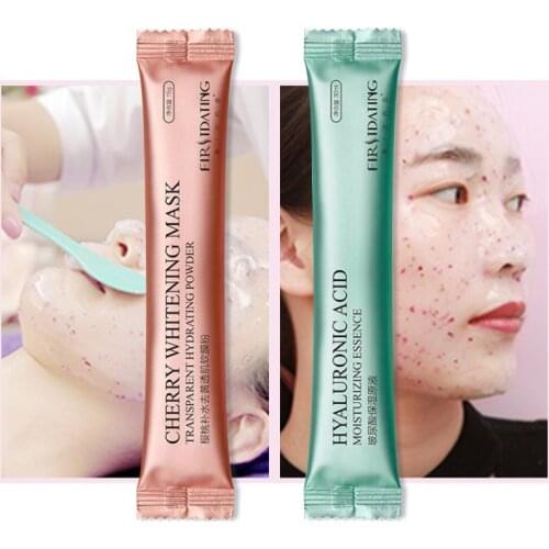 1PC Hydrojelly Mask Collagen Rose Hyaluronic Acid Soft Mask Powder Face Mask Anti Aging Anti Wrinkle Peel Off Rubber FacialMask