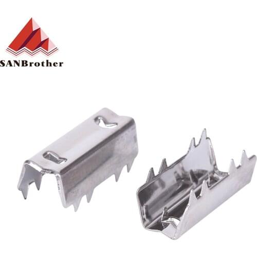 10pcs 3d printer open belt clip open-end timing belts openbuilds belt clamp crimp style