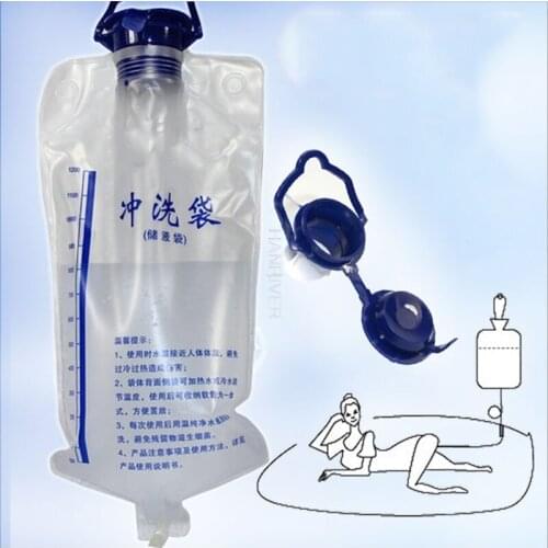 1200ML Enema Kit Medical Household Enema Bag Spa bowel Detoxification Colon Hydrotherapy Anus&Vaginal Cleaning Women Anal