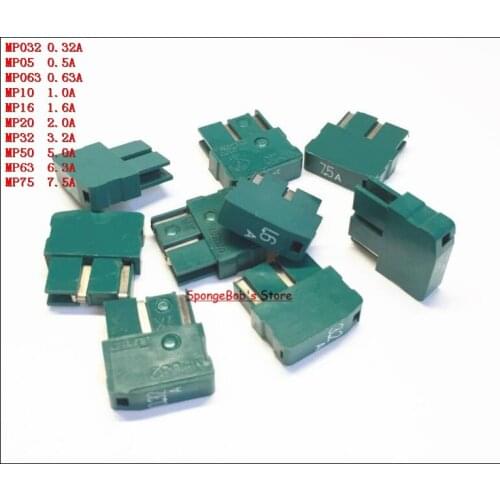 5pcs/Lot DAITO Fuse MP032,0.32A/MP05,0.5A/MP063,0.63A/MP10,1A/MP16,1.6A/MP20,2A/MP32,3.2A/MP50,5A/MP63,6.3A/MP75,7.5A Alarm Fuse