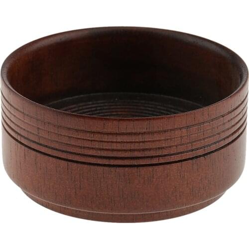 9cm High Quality Wooden Mens Shaving Mug Bowl Men Barber Beard Shave Brush Soap Cup