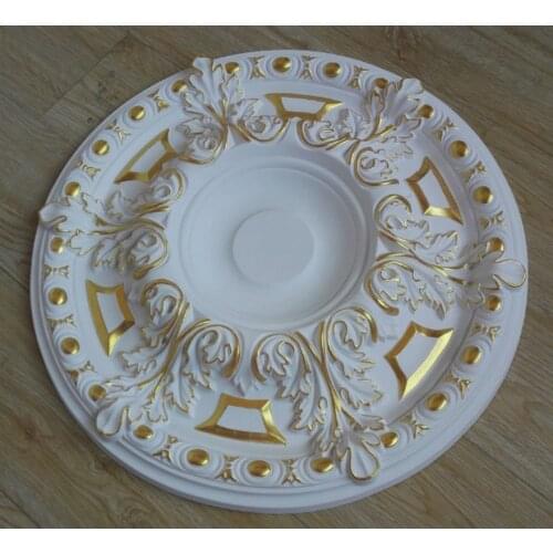 Chandelier ceiling plate decor ceiling rosette D800mm PU decorative ceiling rose pendent lamp base panel
