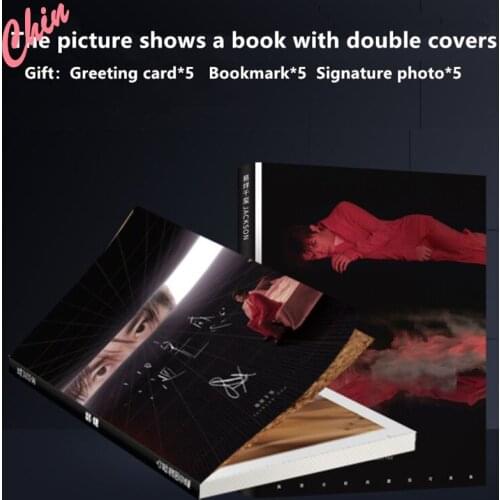 TFBOYS Yi Yang Qianxi Jackson Photobook Present Signature Photo Greeting card Bookmark Chinese Star Photo Album Fanshion Book