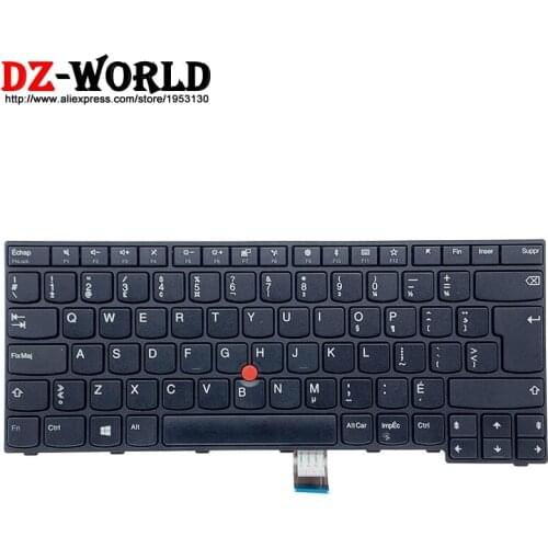 New Original CFR Canadian French Keyboard for Lenovo Thinkpad E470 E470C E475 Laptop Teclado 01AX002 01AX082 01AX042