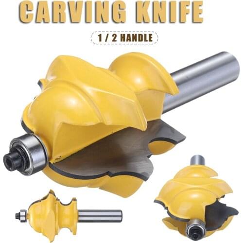 New Durable 1/2" Shank Architectural Molding Ogee Chisel Cutter Router Bit Woodworking For Make Handmade Drawers