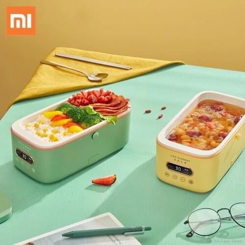 Xiaomi LIFE ELEMENT Portable Electric Lunch Box Rice Cooker Food Warmer Heater Rice Container Smart Reservation LED Screen