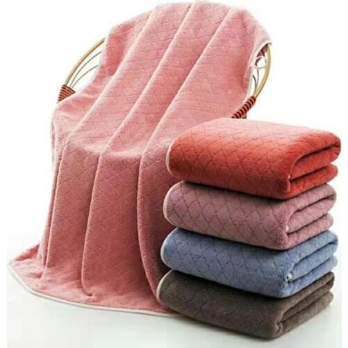 Drop Shipping New Microfiber Towel Set Bath Towel And Face Hand Towel Soft Bath Face Towel Bathroom Towel Sets 2 Pieces