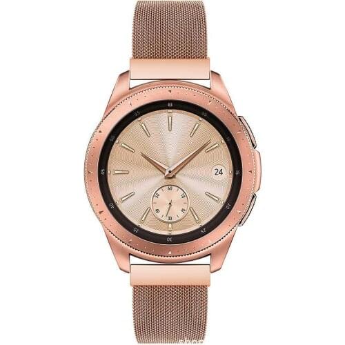 Fashion Milanese Strap For Samsung Galaxy Watch 46mm Luxury Women Watches Band Business Stainless Steel Link Bracelet Wristband