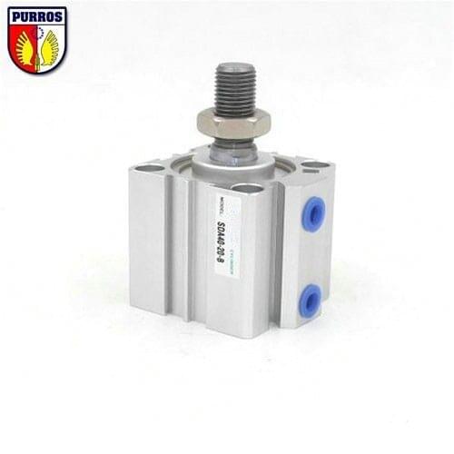 SDA50-B Compact Cylinder, Bore: 50mm, Stroke: 60/70/80/90/100mm