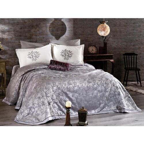 Çeyizdiyarı Nature 7-Tracks Pique Set Gray