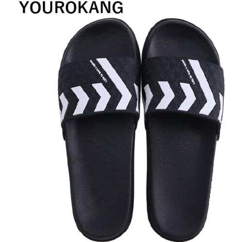 Summer Men Home Slippers Fashion Beach Shoes Non-slip Bathroom Flip Flops Unisex Lovers Couple Footwear Outdoor Women Sandals