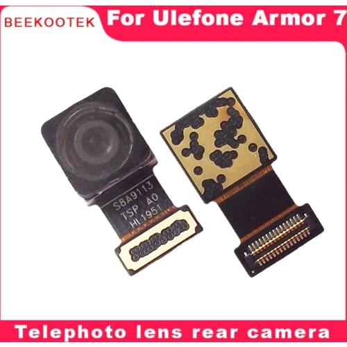 BEEKOOTEK New Original For Ulefone Armor 7 telephoto lens rear camera 8 MP module for Ulefone Armor 7 Android 9 Phone