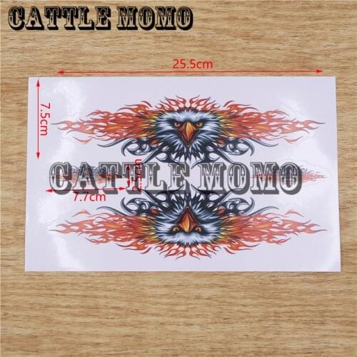 For Harley Universal Decsals Flame Eagle fuel tank Motorcycle Decals Stickers for honda yamaha suzuki decals