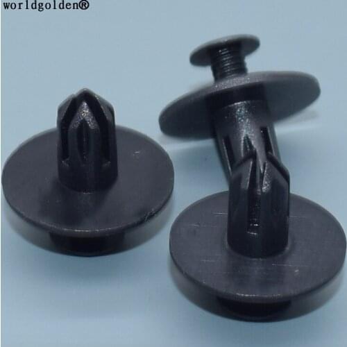 Worldgolden 100pcs auto clip Push-Type Retainer for Honda#90688-S0-003,90688-SB0-00