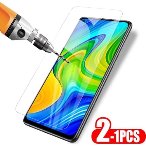 1-2 PCS Screen Protector For Redmi Note 9 Protective Glass For Xiao mi Redmi Note9 Safety Glasses Redmy Note 9 Full Cover Film