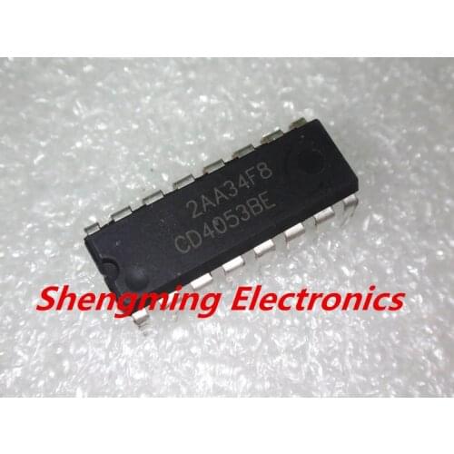 10pcs CD4053BE CD4053 DIP-16 IC