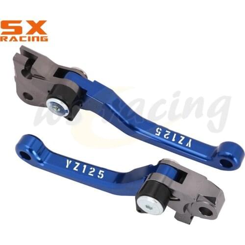 Motorcycle CNC Aluminum Pivot Foldable Clutch Brake Lever For Yamaha YZ 80 85 125 250 250F 426F 450F 2001-2021 YZ426F YZ250F