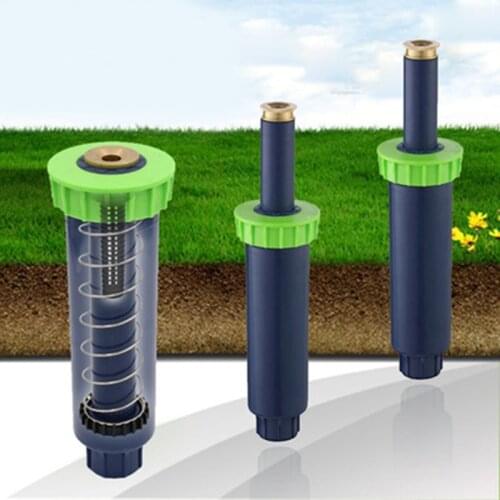 Female Thread Auto Retractable Lawn Irrigation Adjustable Up Sprinklers 1/2 Inch