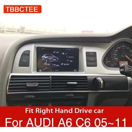 Car Multimedia player For Audi A6 4F AU 2005~2011 MMI 2G MMI 3G Android Gps Navigator DVD Right hand drive RHD