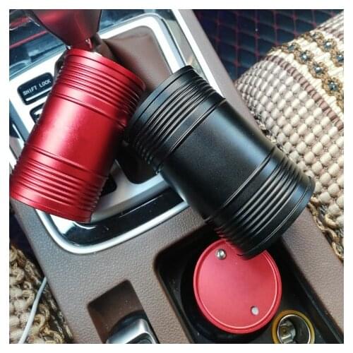 Auto parts aluminum alloy ashtray travel home office carrier for Ford C-MAX Flex B-MAX Atlas Territory Formula Vertrek