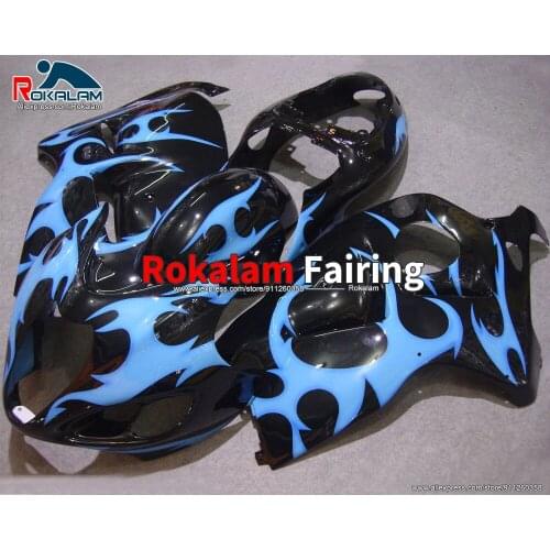 Injection Mold For Suzuki Hayabusa GSXR1300 1999 2000 2001 2002 2003 2007 Black Blue Motorbike Fairing Kit (Injection Molding)