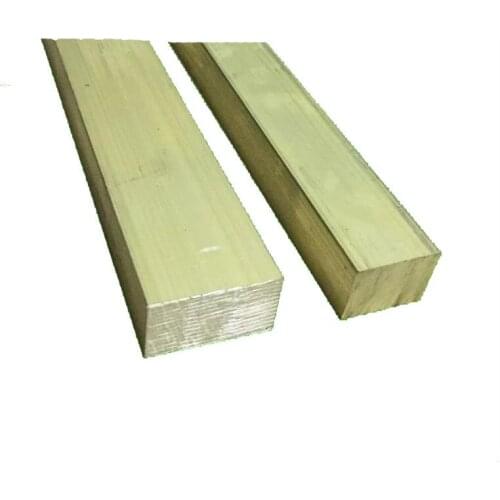 H62 brass Bar Square Rod DIY Rivet material , Building material 200*8*8mm