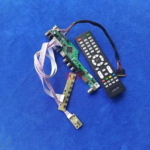 LVDS 40 Pin HDMI-compatible VGA USB AV For LTN156HT01/N156HGE Analog signal Matrix controller drive board Kit 1920*1080 LED/LCD