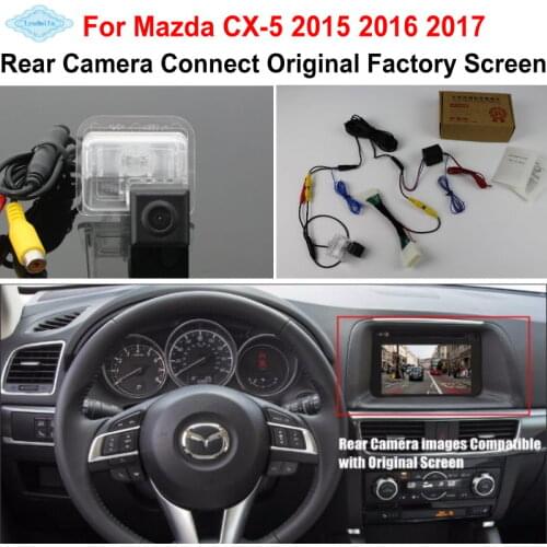 Lyudmila FOR Mazda CX-5 CX 5 CX5 2015 2016 2017 RCA & Original Screen Compatible / Car Rear View Camera / HD Reverse Camera Sets
