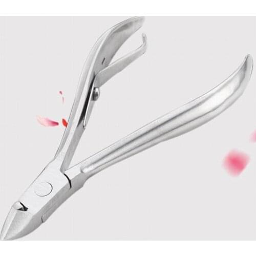 Wholesale metal nail cuticle scissors foot dead skin pliers as callus trimmer nail nipper pedicure manicure nail art tools