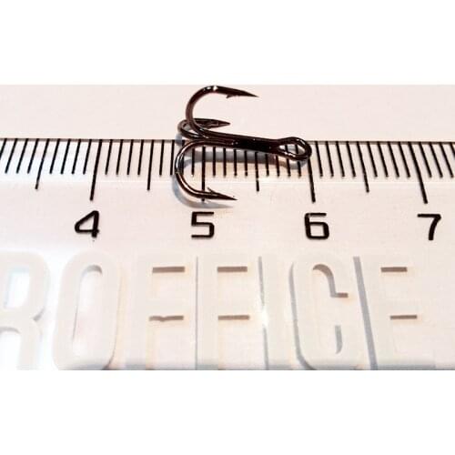 2019new fishing treble hooks size:12# high carbon steel 150pcs/lot