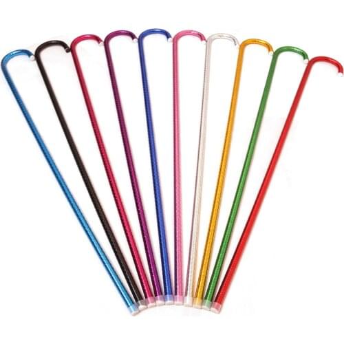 New Colorful Belly Dancing Sticks 95 cm Jazz Dance Canes Belly Dance Accessories Stage Performances Props mixed color 10pcs/Pack